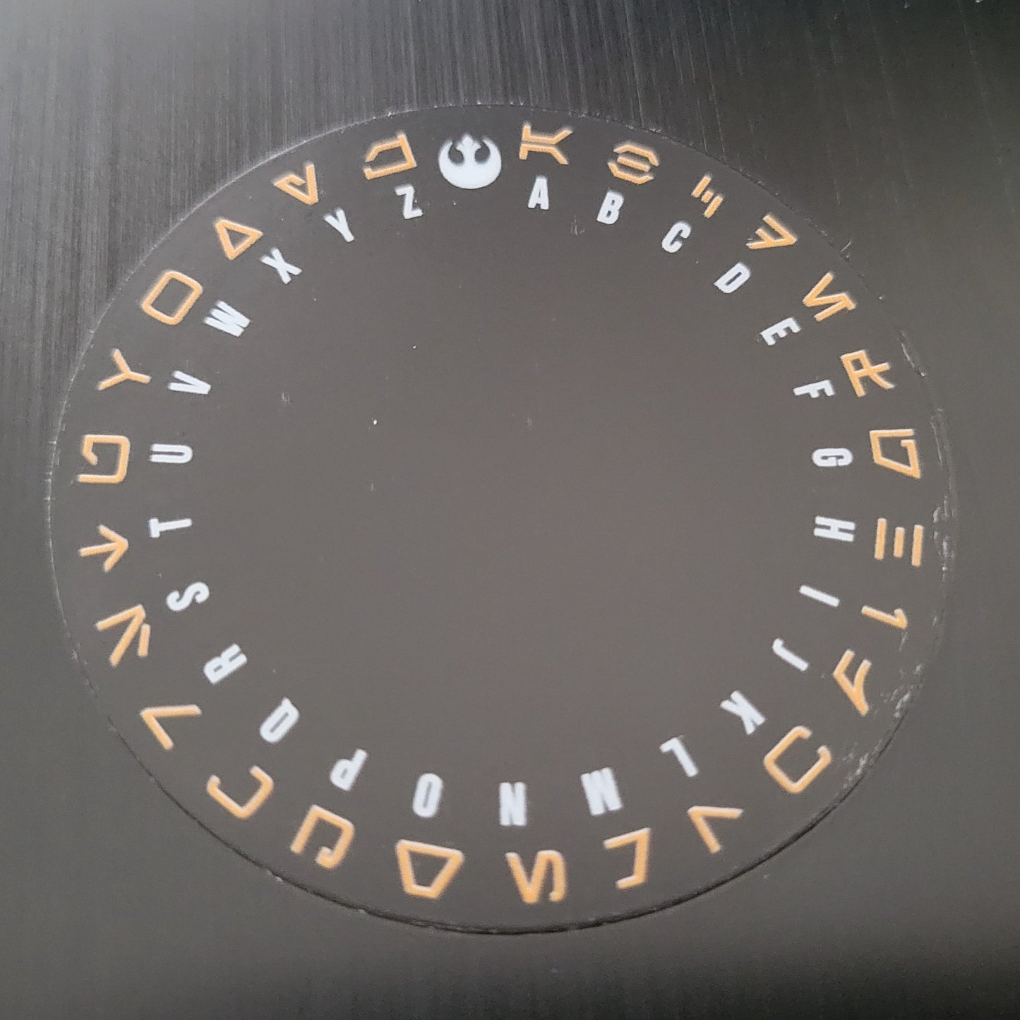 Aurebesh Decoder Clear Sticker / The Original