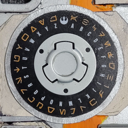 Aurebesh Decoder Clear Sticker / The Original